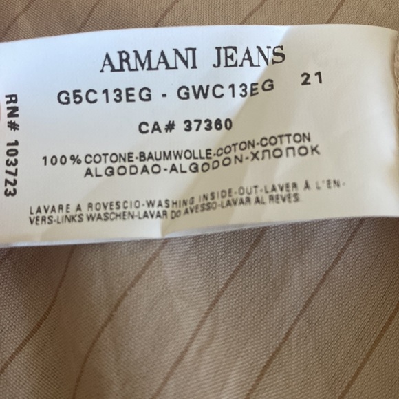 Armani Jeans shirt with ruffles - Picture 8 of 8